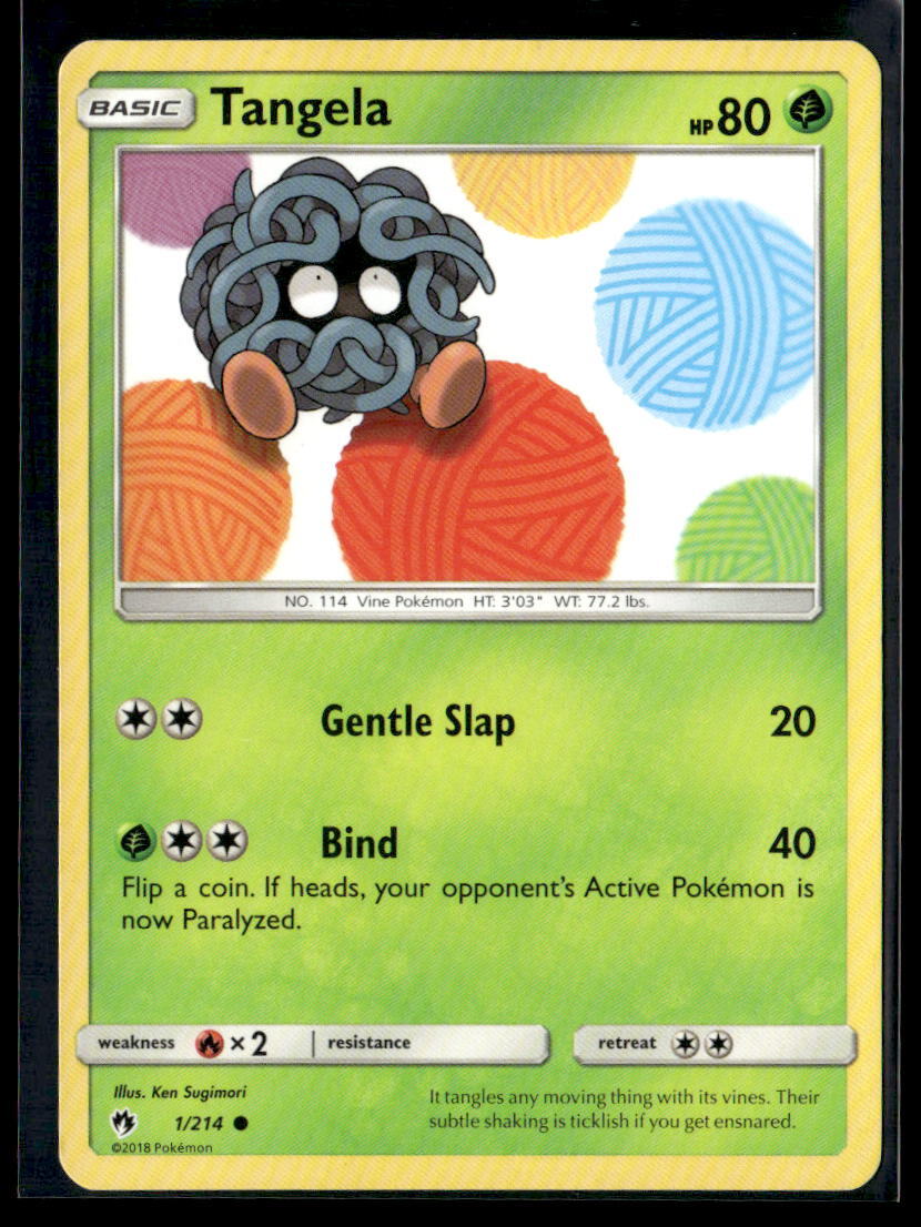 SM - Lost Thunder #1/214 Tangela Pokemon