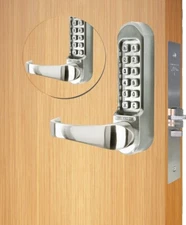 Code Locks CL555BBSS Stainless Steel Mortise Lock Back to Back