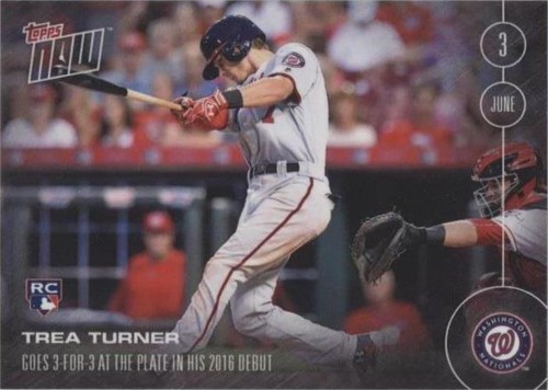 2023 TOPPS NOW WBC-60 TREA TURNER - INSTANT CLASSIC GO-AHEAD GRAND