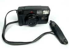 Pentax IQZoom 900 35mm Point & Shoot Film Camera w/ 38-90mm Lens Tested Working