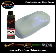 INSPIRE AIRBRUSH PEARL INDIGO 4oz (SOLVENT), CUSTOM PAINT, HOK, ARTIST, HOT ROD