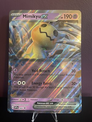 mimikyu ex pokemon card price Mimikyu EX (JUMBO) - Black Star Promos SVP #004 - Pokemon TCG - MINT Holo  Promo