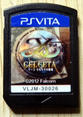 PS Vita YS VIII 8 The Sea of Serta Japanese Game Cardridges Only