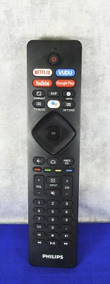 Philips android Smart LED TV Voice Remote RF402A-V14 NETFLIX VUDU YOUTUBE