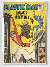 Plastic Man 63 3.0 GD/VG 1956 Woozy Dicky Lala Palooza Quality Comics