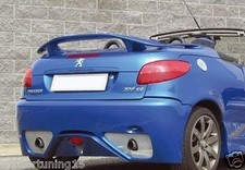 SPOILER ALETTONE POSTERIORE PEUGEOT 206 CC     GREZZO  ST023-F127-6G