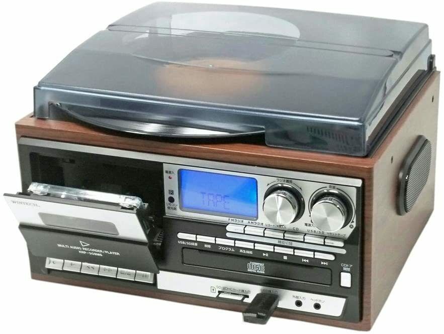 WinTech Krp-308ms Multi Audio Player Record Cassette Am FM CD SD USB AUX  Ta0722 for sale online | eBay
