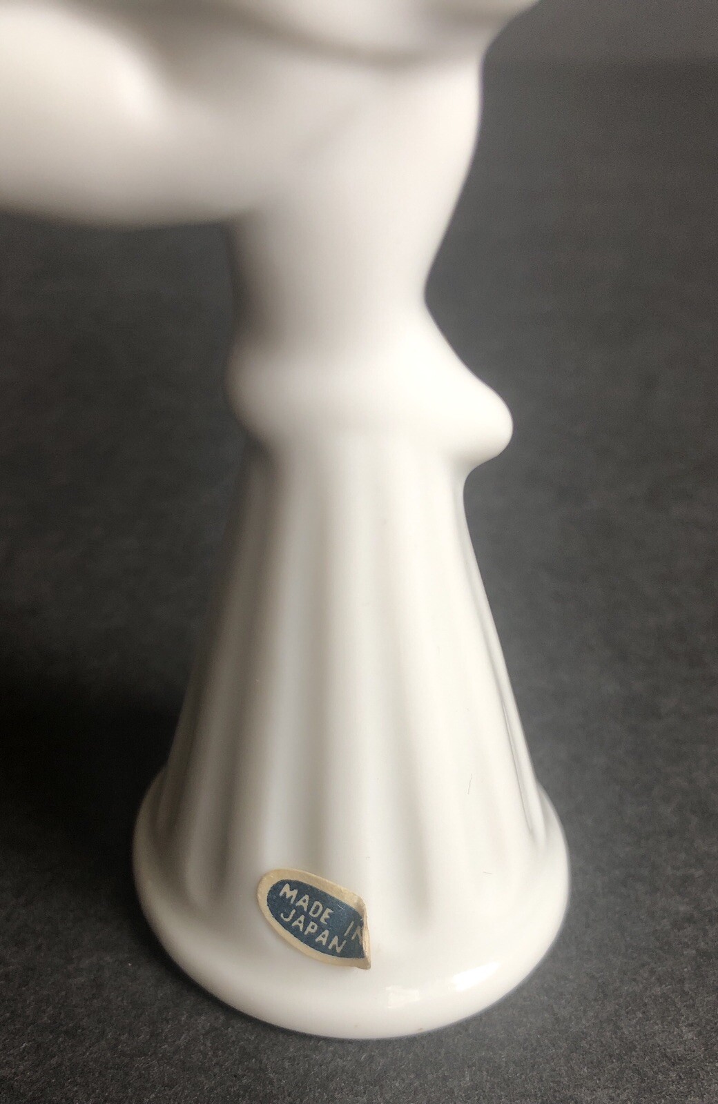 Vintage Party Lite Cherub Angel White Porcelain Candle Snuffer eBay