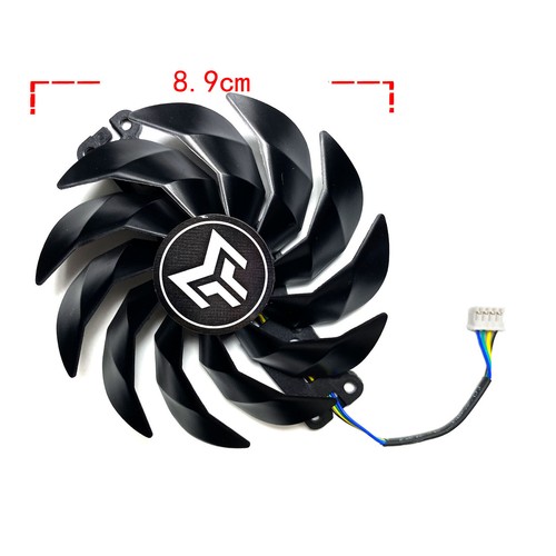 89MM Lüfter Grafikkarte Cooling Fan für GALAXRTX3060 LHR METALTOP MINI - Bild 11 von 11