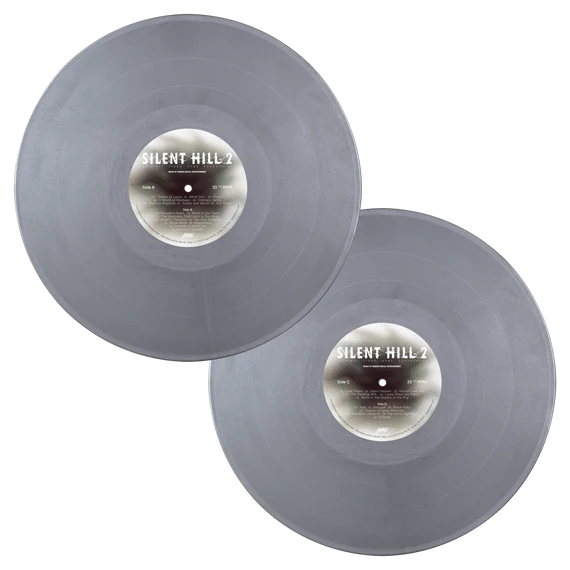Silent Hill 2 Original Video Game Vinyl Soundtrack Silver 2xLP