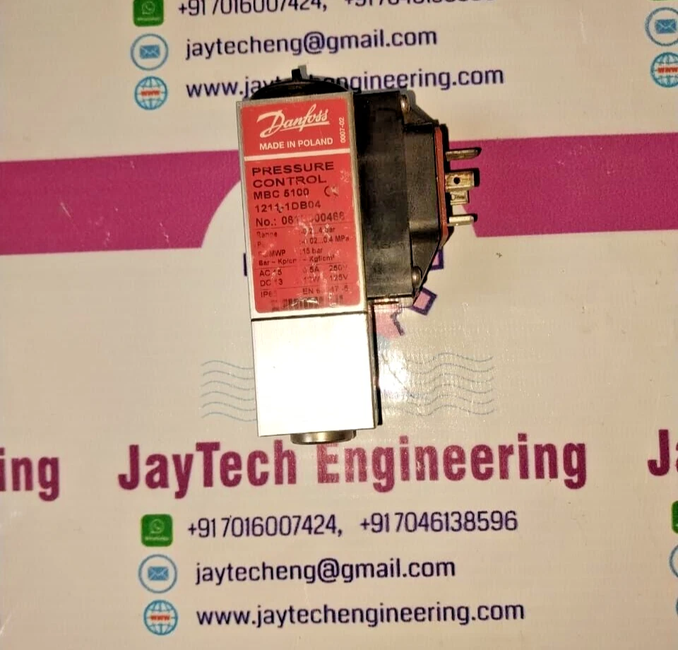 DANFOSS MBC 5100 PRESSURE CONTROL SWITCH - Image 2 of 4