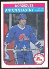 1982-83 OPC O-Pee-Chee Anton Stastny Quebec Nordiques #294