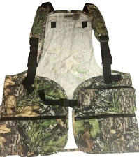 Mossy Oak Obsession Field Staff Camo Turkey Vest Men's Sz 38-44 Medium-Large