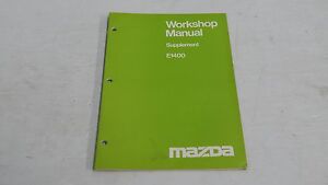 MAZDA E1400 WORKSHOP MANUAL SUPPLEMENT BOOK ORIGINAL GENUINE | eBay