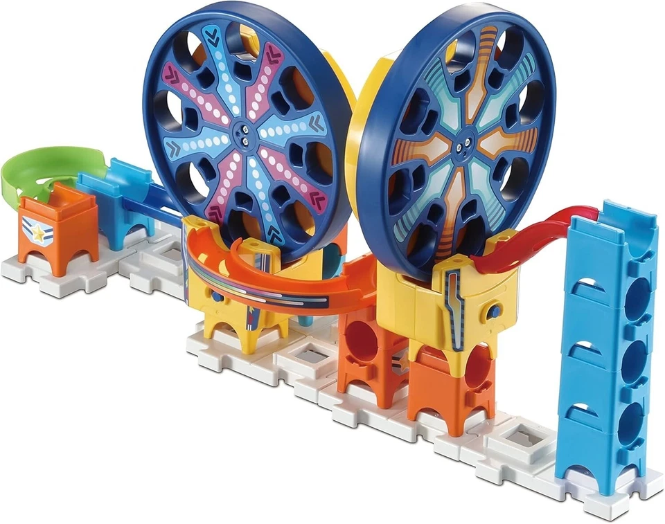 VTech Marble Rush Fun Fair Set Construction Game Ferris Wheel Play Gift - Image 4 of 4