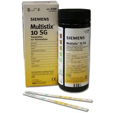 Siemens (Bayer) Multistix 10 SG Test Strips for Urinalysis 100/BX