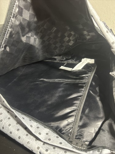Vans Off The Wall Icono Square Backpack With Laptop Sleeve - Blue Wash Twill - Picture 3 of 4