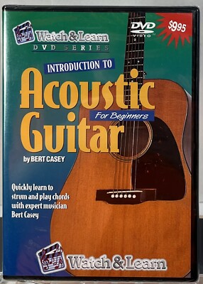 Watch & Learn - Introduction to Acoustic Guitar for Beginners by Bert Casey DVD