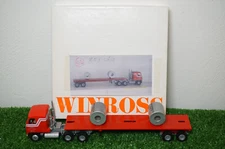 Winross Diecast 1/64 Scale Truck Motor Freight Express Flatbed /w Load 1991