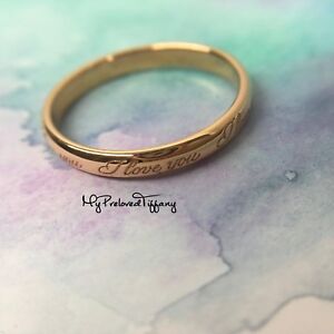 i love you ring tiffany