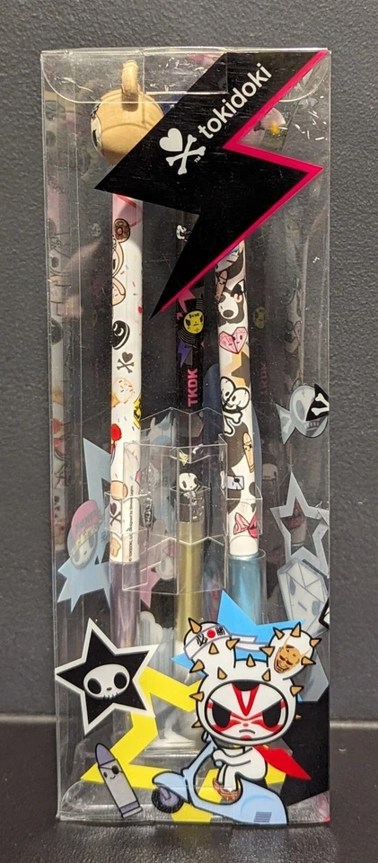 JUEGO DE 3 CEPILLOS Tokidoki Pittura Mozzarella Adios Amigos Donutella ¡EDICIÓN LIMITADA en caja! Foto 4 de 4