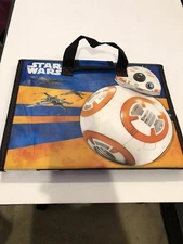 Bendon Star Wars The Force Awakens Trifold Storage Case BB-8 R2-D2 Imperial