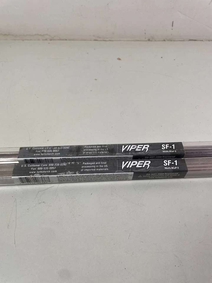 Viper TurboTorch SF-1 Brazing Rod .050 x 1/8" (2x 1 LB) - Image 3 of 4