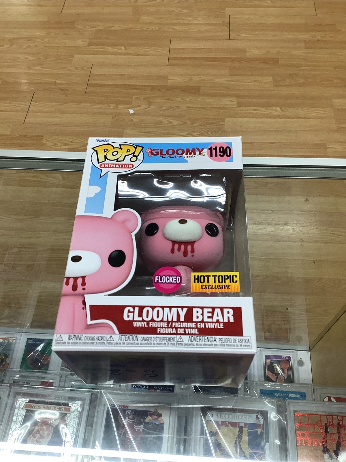 Funko Pop! Gloomy Bear - The Naughty Grizzly 1190 Limited Edition Flocked Chase
