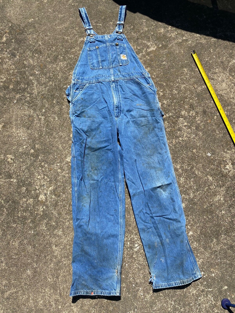 ジャケット・アウター OLD BLUE BLUE denim coverall fade grunge OLD BLUE BLUE denim coverall fade grunge