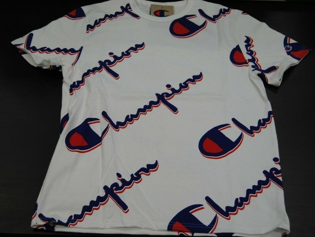 champion all over script tee