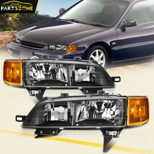 Fits 1994-97 Honda Accord Headlights Assembly Front Headlamps Leftright Xenon