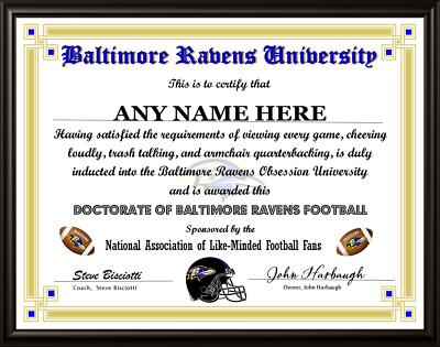 personalized baltimore ravens gifts