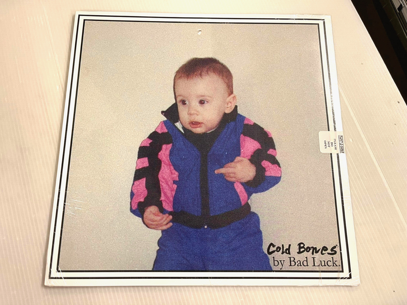 BAD LUCK Cold Bones LP New! Sealed! 2020 Tragic Hero Take This To Heart COLORED