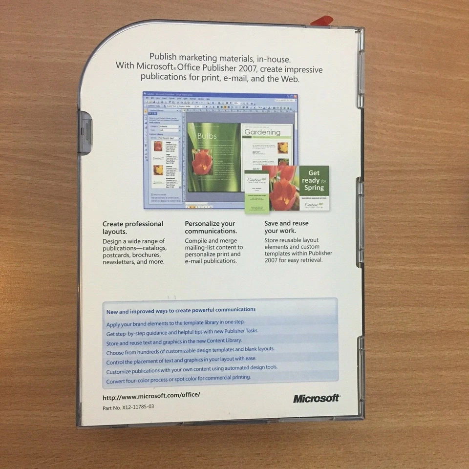 Microsoft Office Publisher 2007 Retail Edition - Image 3 of 3