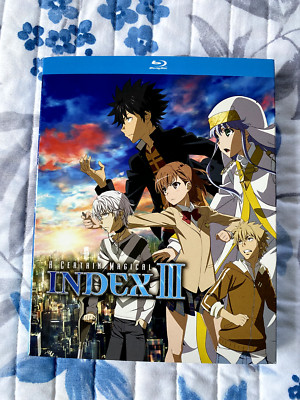 A Certain Magical Index III: Season 3 (Blu-ray, 4-Disc Set, 2025) NEW