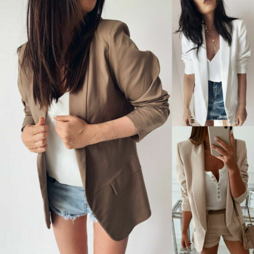 Veste Blazer Fantaisie Marithé François Girbaud - Beige écru Rayé, Taille 42, Occasion Très Bon état