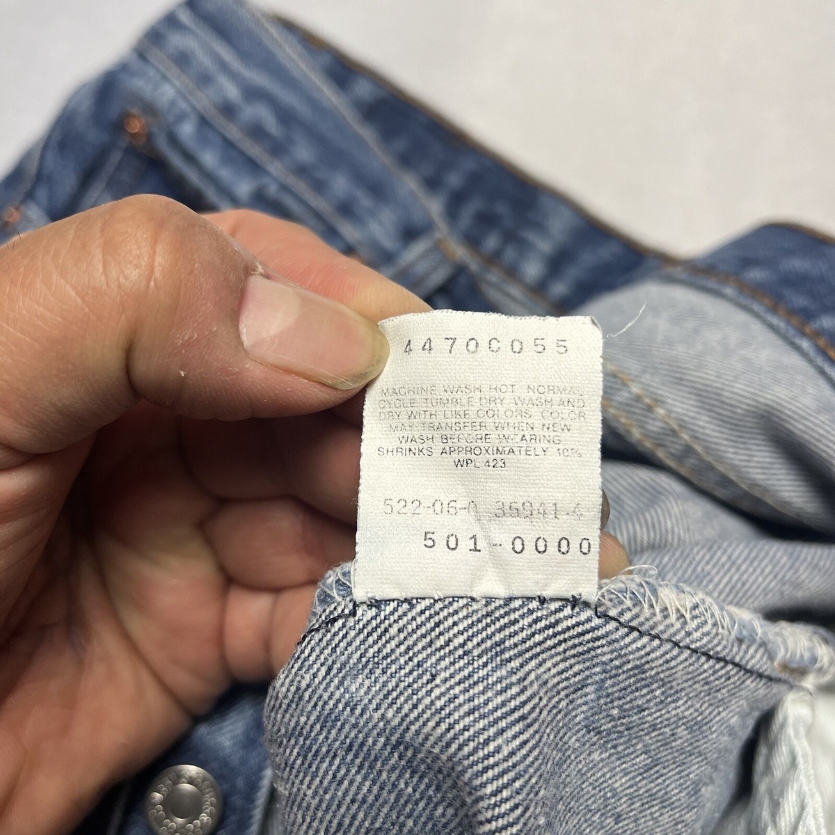 Vintage Levi's 501xx Denim Jeans 32x30 Made In USA | eBay