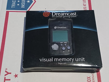 Sega Dreamcast Visual Memory Unit VMU Model HKT-7000 OEM Smoke Black NEW