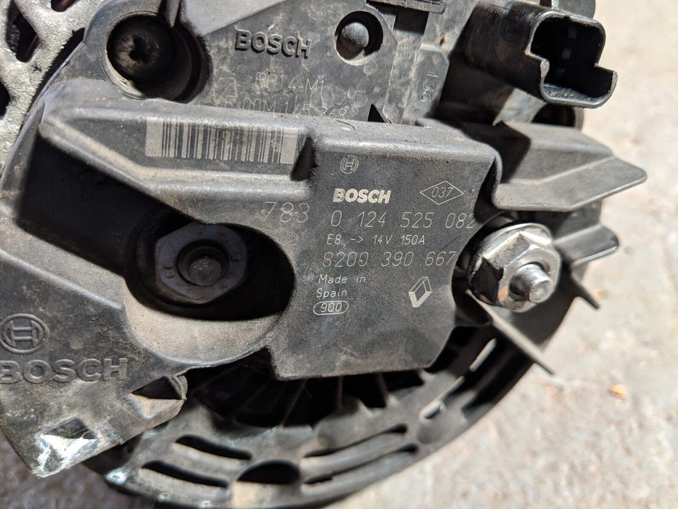 NISSAN QASHQAI 1.5 DCI ALTERNATOR 0124525082 - Image 2 of 2