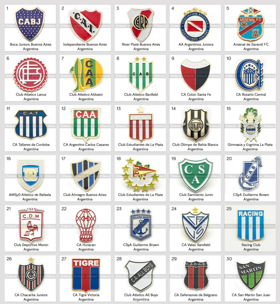 OLD CLUB ATLETICO ATLANTA Football club PIN BADGE Soccer ARGENTINA