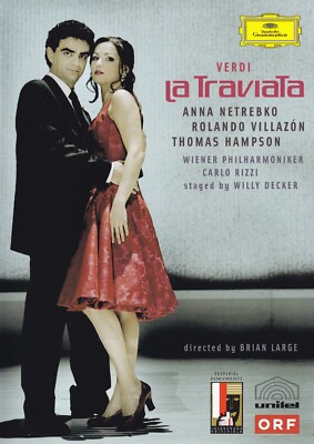 GIUSEPPE VERDI - LA TRAVIATA - DVD - Anna Netrebko,Rolando Villazon,T.Hampson