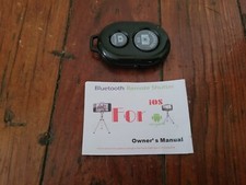 Bluetooth Mini Selfie Remote Control Wireless Camera Shutter for iPhone Android