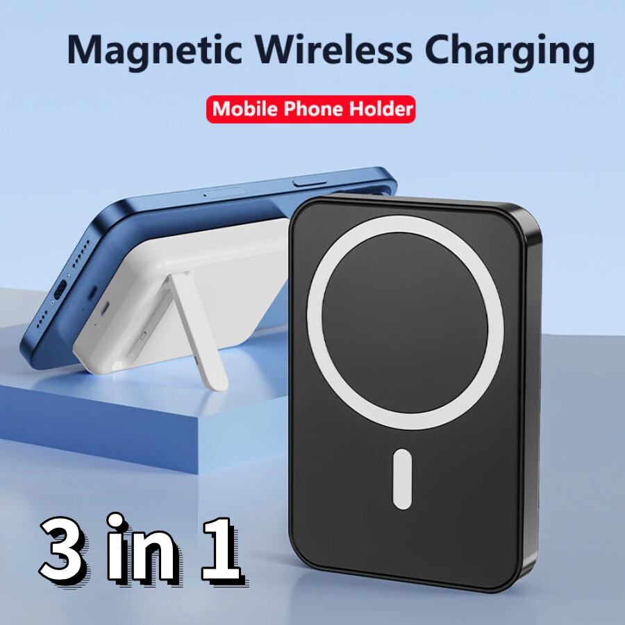 20000mAh Magnetic Power Bank Battery Pack Fast Charger For iPhone 16/15/14/13/12