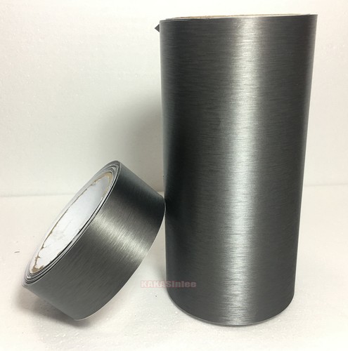 Entire Car Wrap Metallic Matte Satin 3D Brushed Vinyl Sticker Decal Flexible AB - Picture 8 of 29