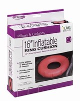 Inflatable Rubber Ring Chair Cushion For Hemorrhoids - 16 Width, Very Durable Inflatable Rubber Ring Chair Cushion For Hemorrhoids - 16 Width, Very Durable