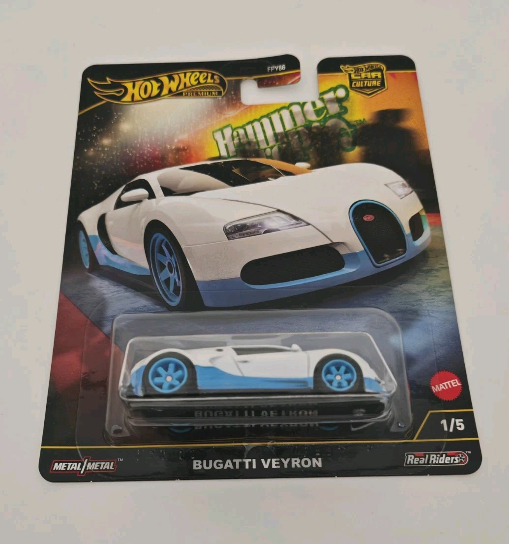 Hot Wheels Car Culture Premium BUGATTI VEYRON Hammer Drop #1/5