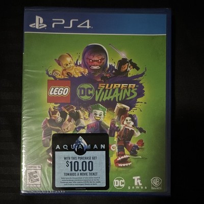 Warner Bros. LEGO DC Super-Villains PS4 (2018) E10+ Action Adventure Multiplayer