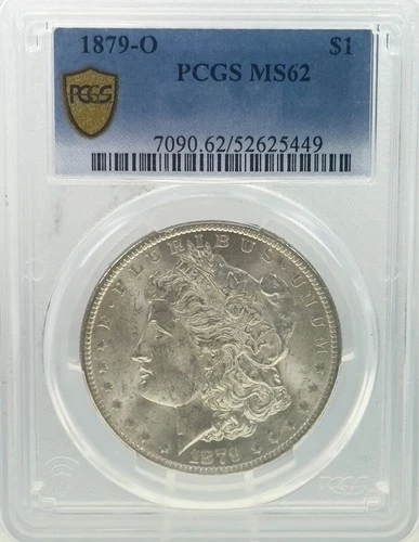 1879-O Morgan Silver Dollar PCGS MS62 Certified UNC