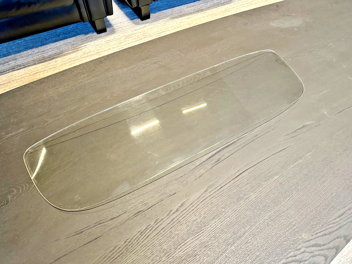 Original Mercedes SL 190 Hardtop Small Window Glass Replacement