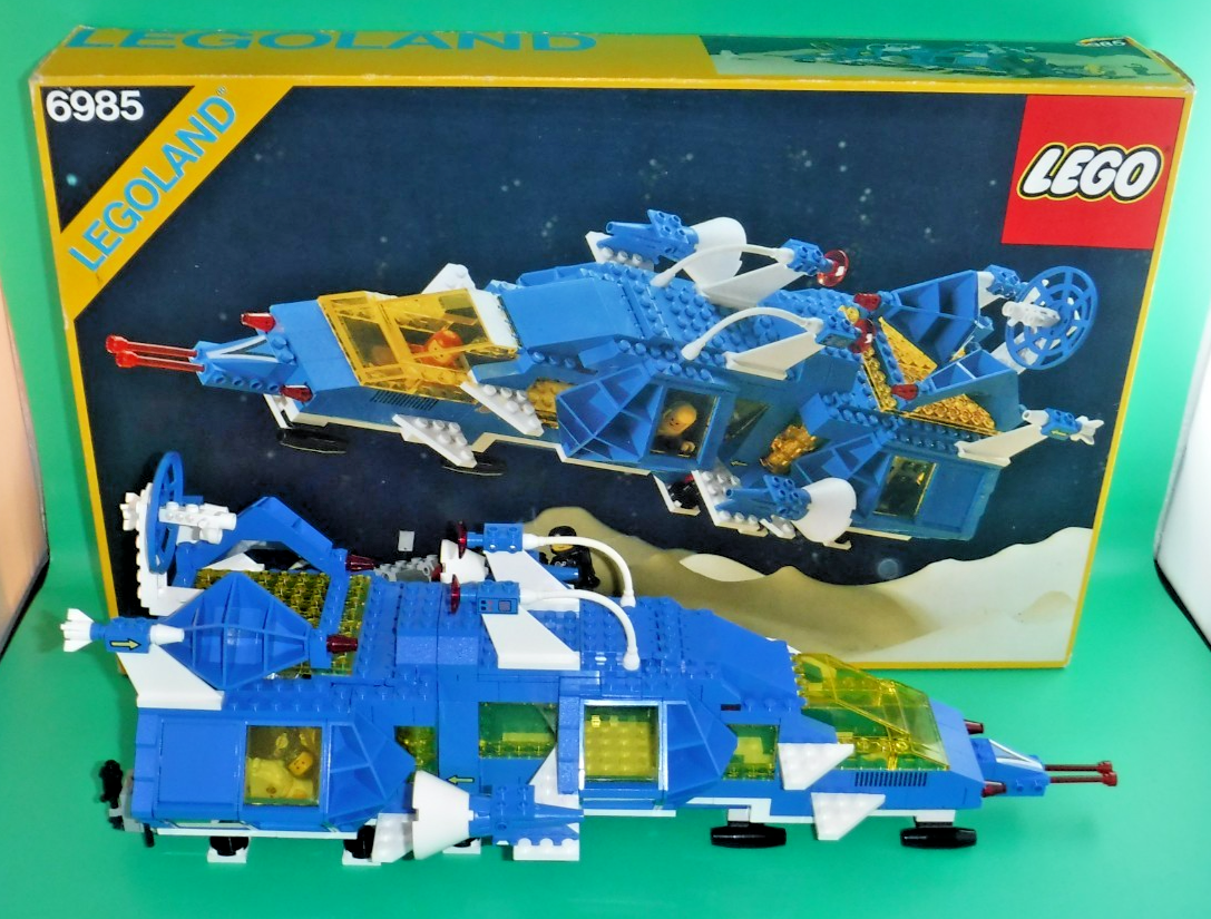 Vintage Lego Classic Space Cosmic Fleet Voyager Set 6985 Mid 1980's boxed vgc